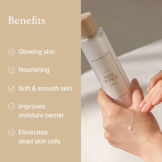 I'm From Rice Korean Toner 150ml | Brightening Hydrating Rice Extract Toner