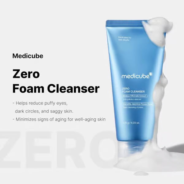 Medicube Zero Foam Cleanser 120ml | Gentle Daily Cleanser