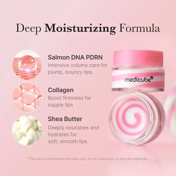 Medicube Overnight Nourishing Lip Sleeping Mask | Korean Hydrating Lip Treatment