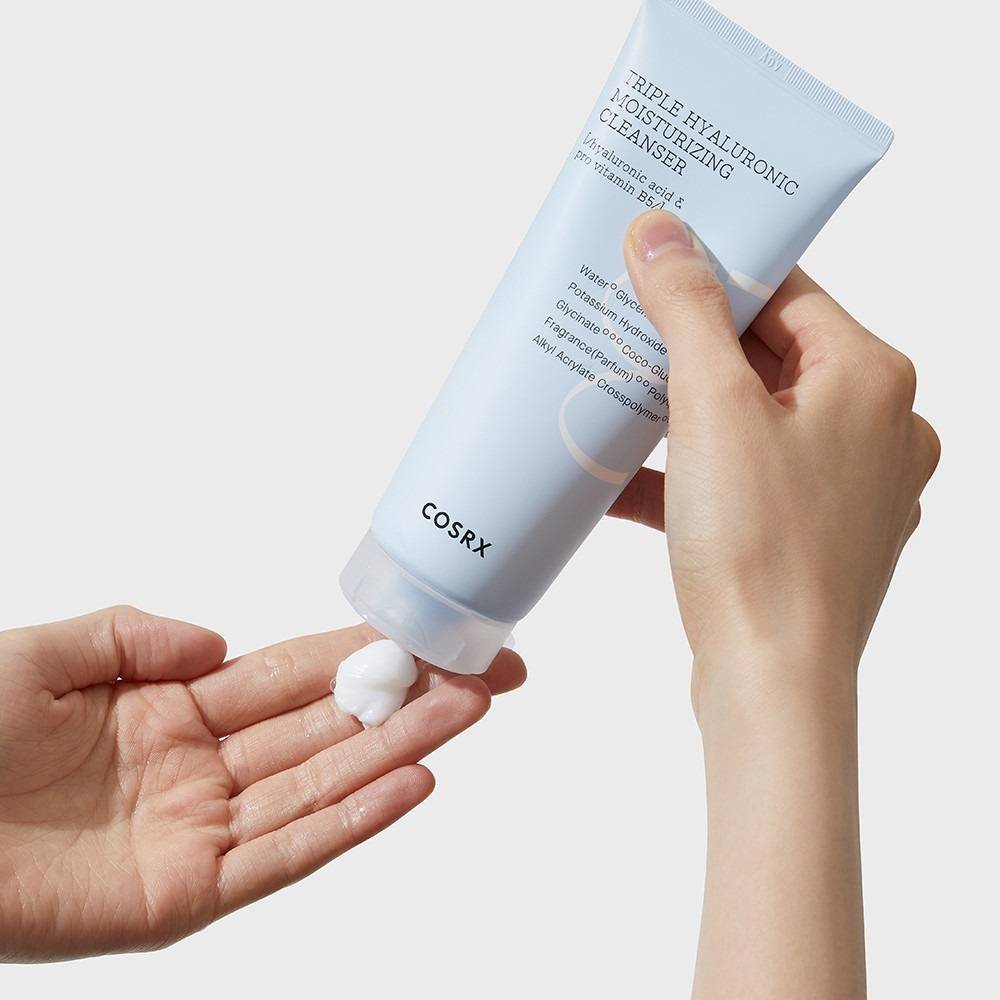 COSRX Hydrium Triple Hyaluronic Acid Moisturizing Korean Cleanser 150ml