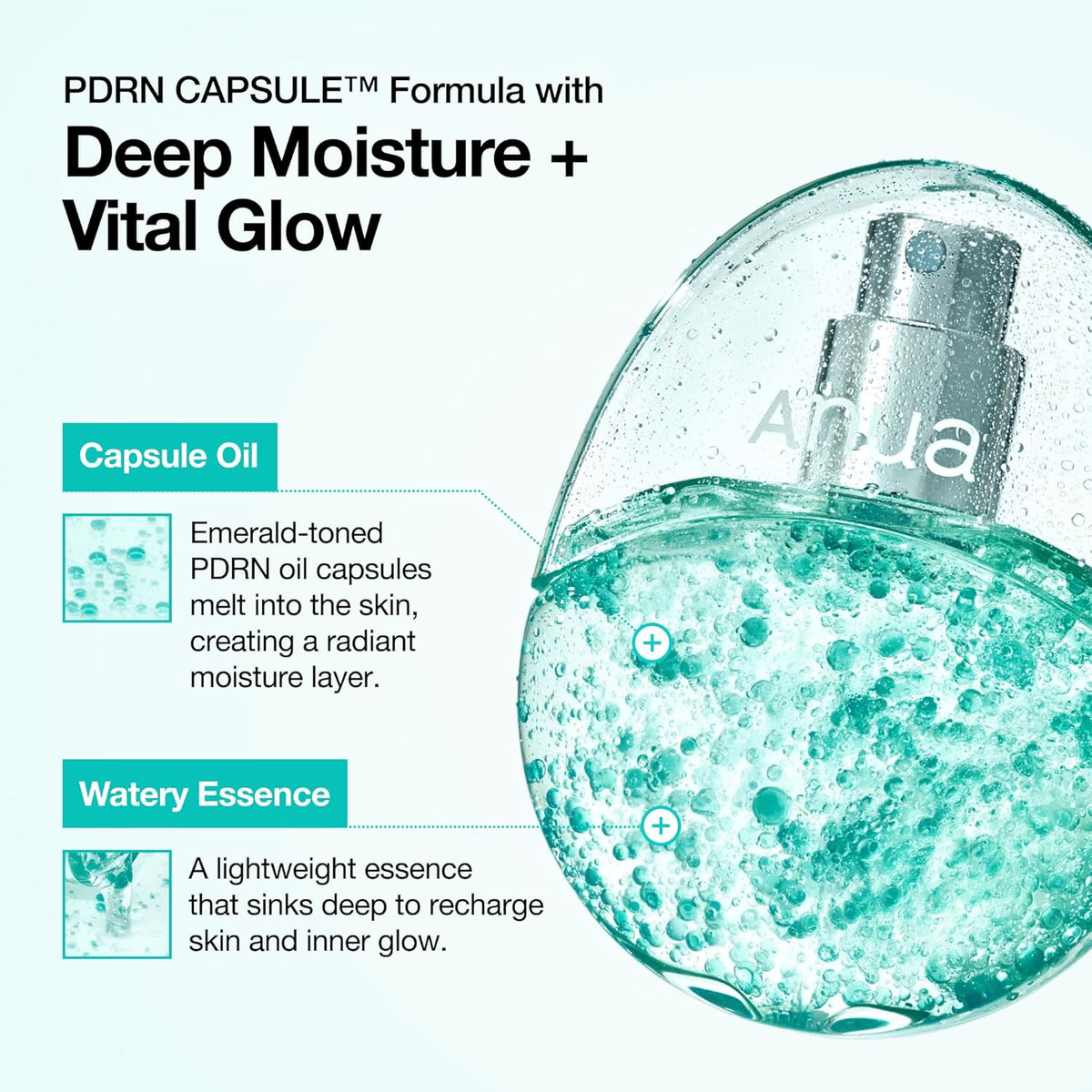 Anua PDRN Hyaluronic Acid Hydrating Capsule Mist 30ml | Korean Hydrating Face Mist