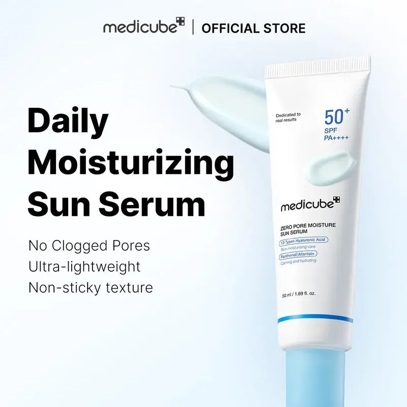Medicube Zero Pore Moisture Sun Serum SPF50+ 50ml
