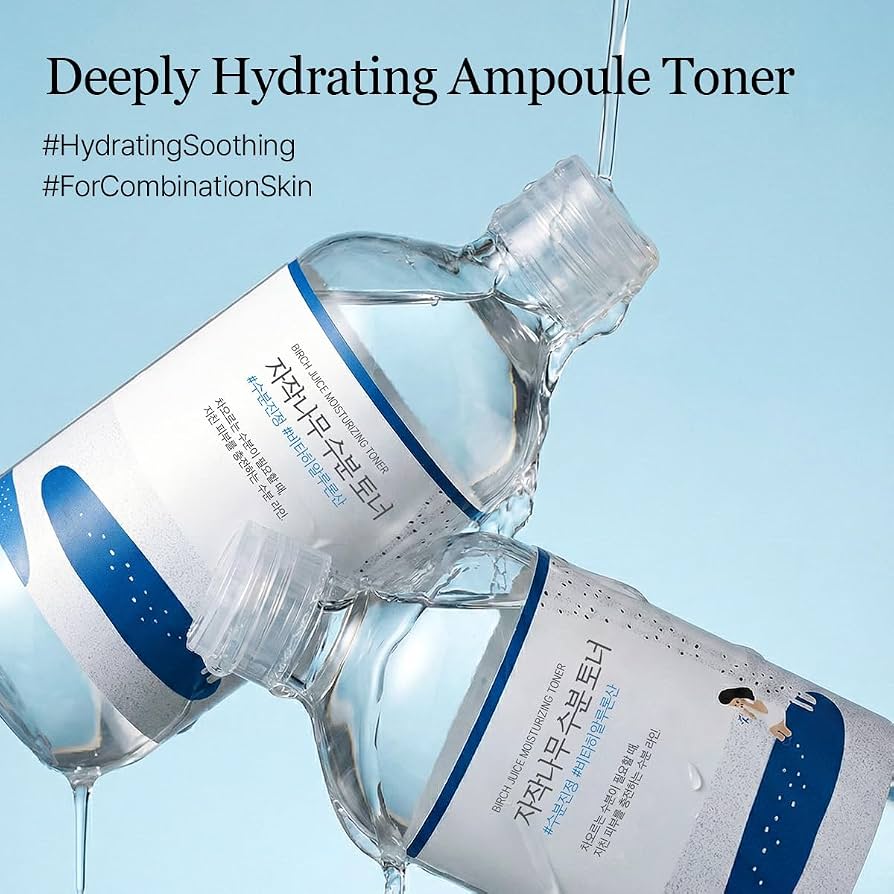 Round Lab Birch Juice Moisturizing Toner Pack | Hydrating Soothing Skin Prep