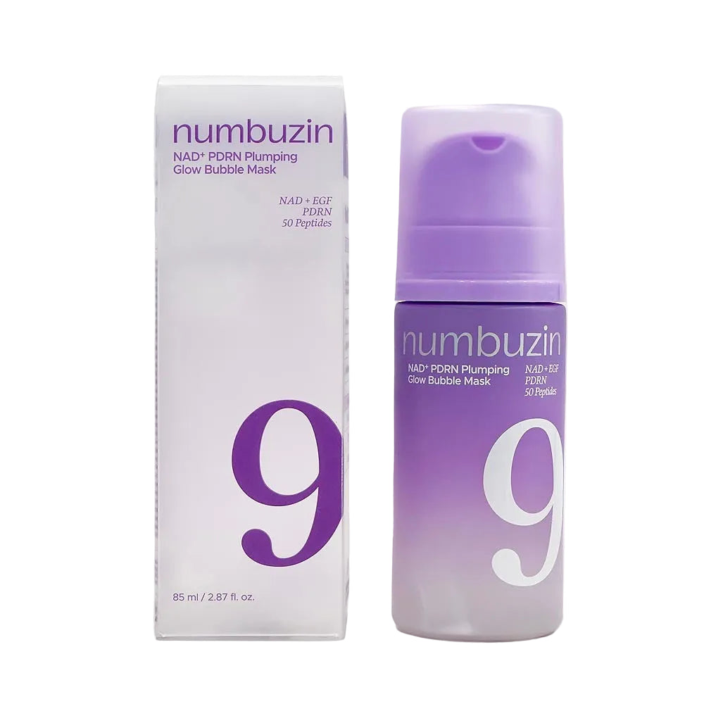 Numbuzin No.9 NAD+ PDRN Glow Bubble Mask 85ml
