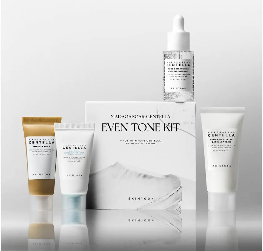 Skin1004 Madagascar Centella Even Tone Travel Kit | Korean Brightening Travel Set