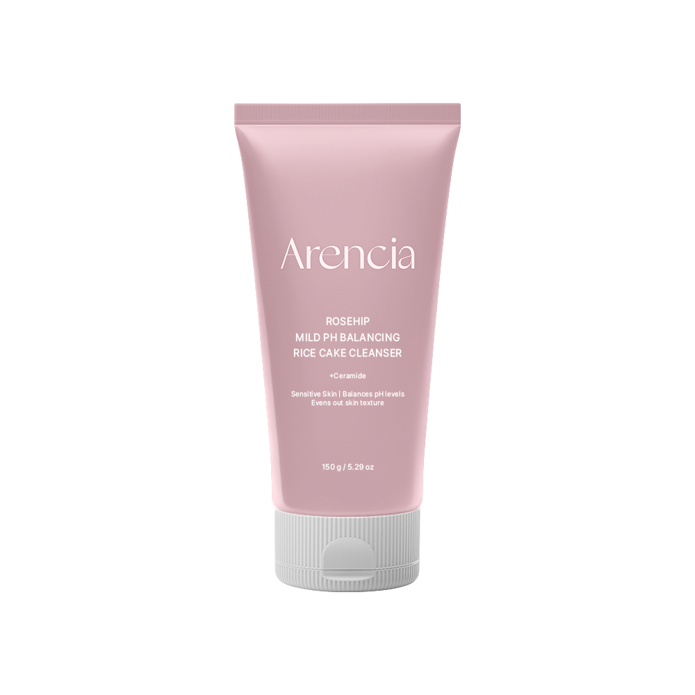 Arencia Rosehip Mild pH Balancing Rice Cake Cleanser 150g