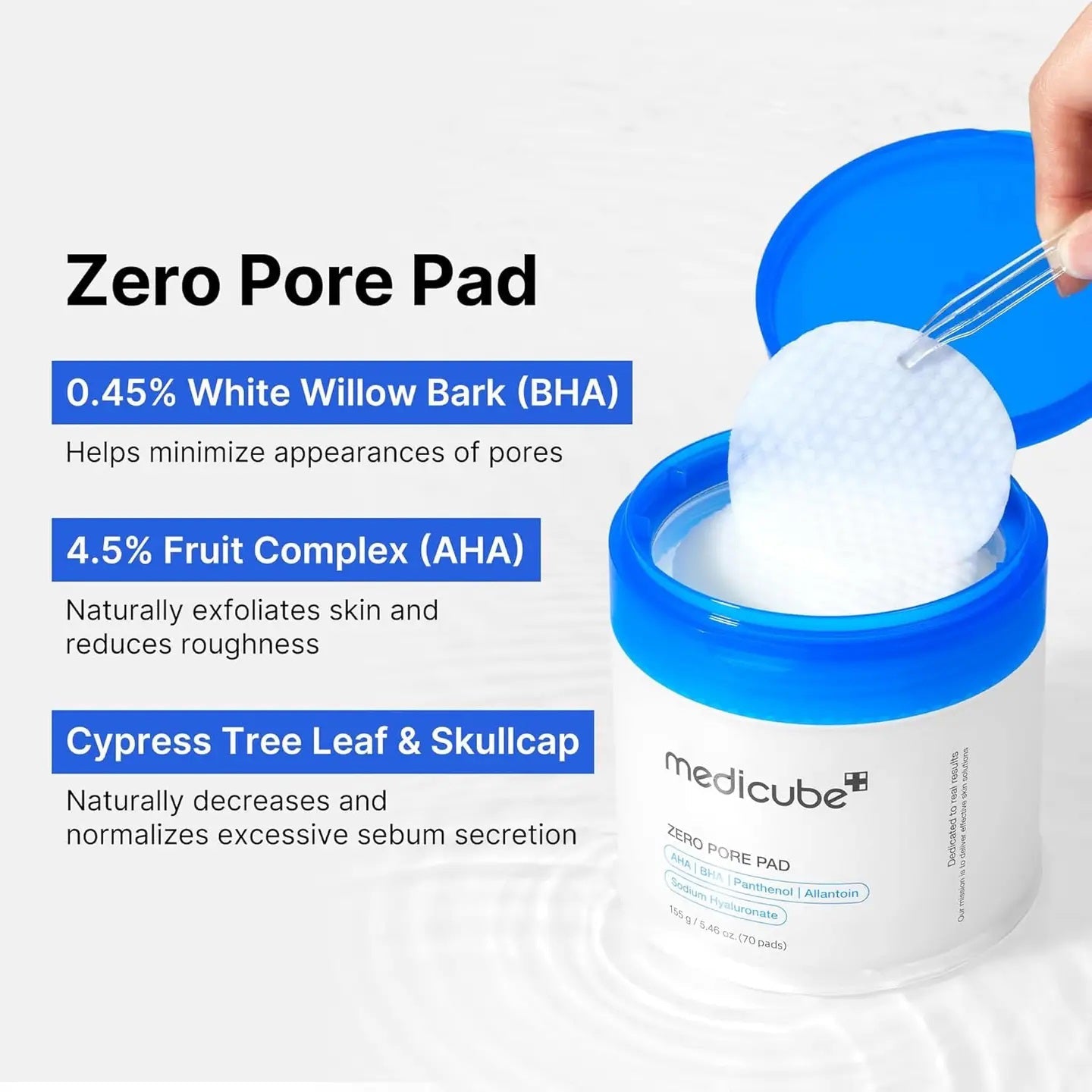Medicube Zero Pore Pads  | Korean Pore Cleansing Pads