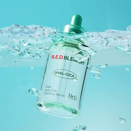 Dr.G Clear Hyaluronic Acid CICA Calming Serum | Korean Sensitive Skin Serum 50ml + 50ml refill