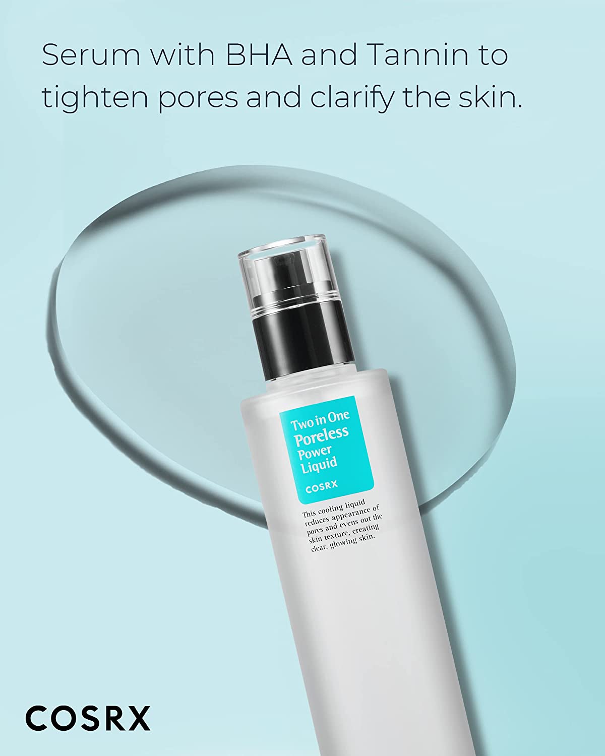 COSRX Two in One Poreless Power Liquid 100ml | Korean Pore Refining Toner