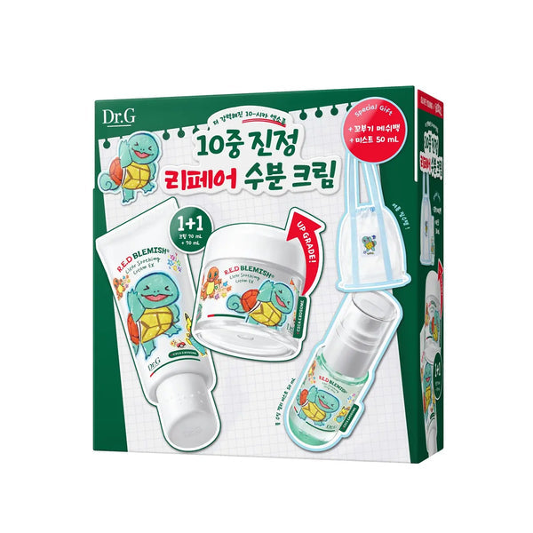 Dr.G Box Clear Soothing Cream + Jelly Mist| Korean Sensitive Skin Moisturizer