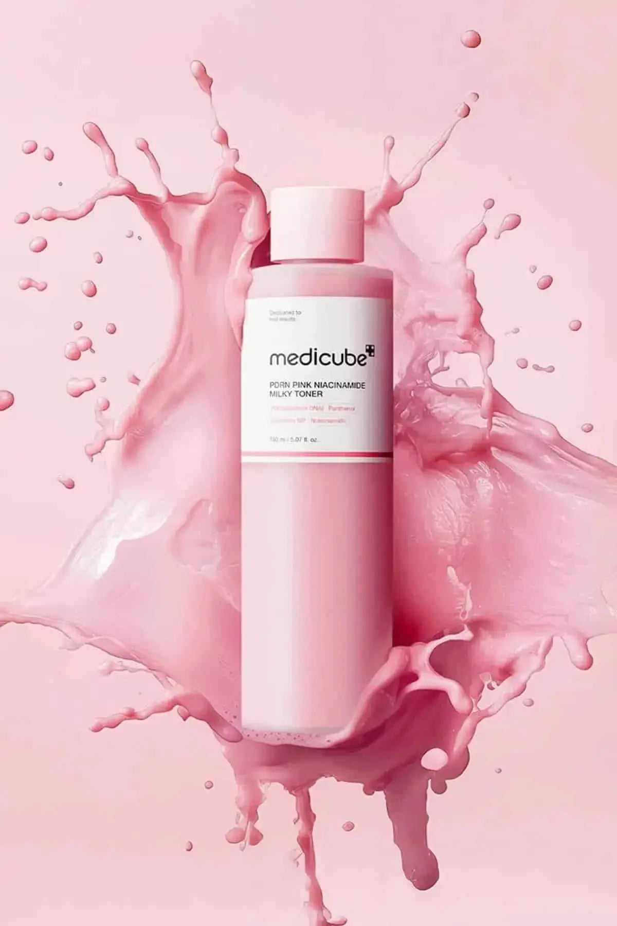 Medicube PDRN Pink Niacinamide Brightening Milky Korean Toner 150ml