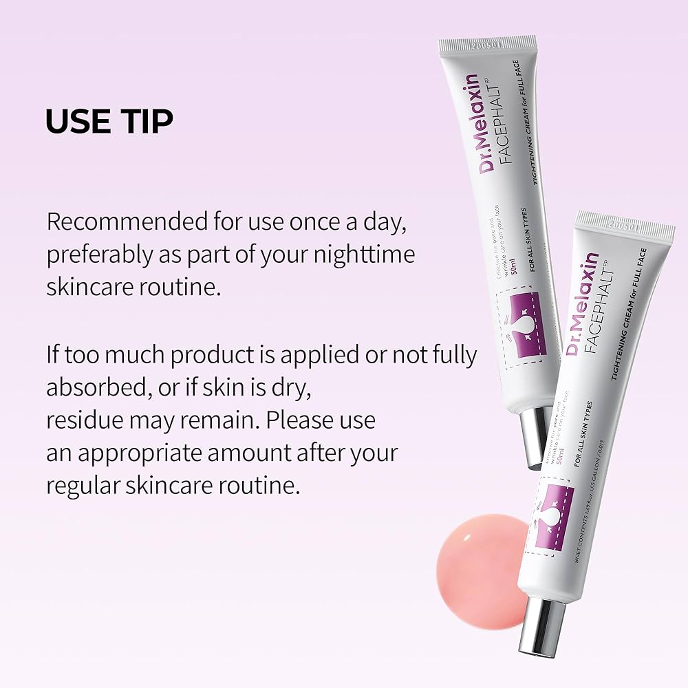 Dr. Melaxin Facephalt Tightening Cream 50ml | Firming Care