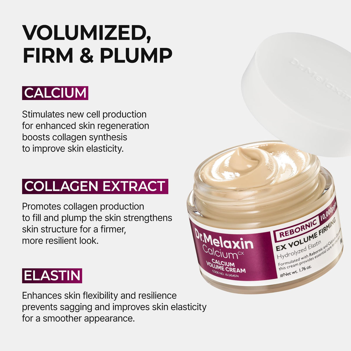 Dr. Melaxin Cemenrete Calcium Volume Cream 50ml | Firming