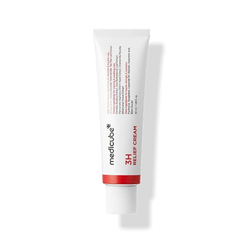 Medicube 3H Relief Soothing Barrier Cream | Korean Sensitive Skin Moisturizer