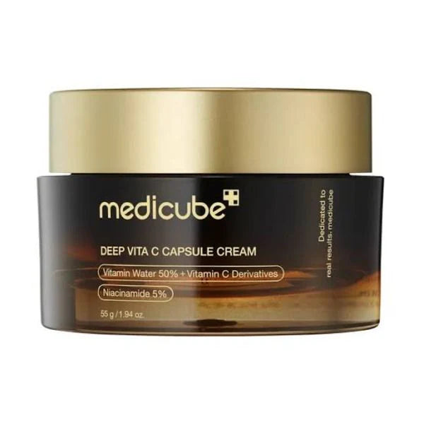 Medicube Deep Vita C Brightening Capsule Cream 55g | Korean Brightening Moisturizer
