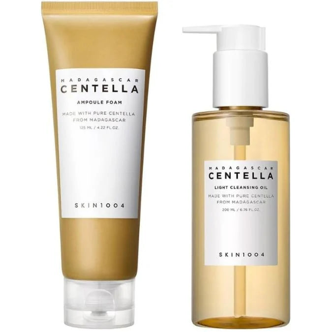 Skin1004 Madagascar Centella Double Cleansing Duo | Korean Double Cleansing Set