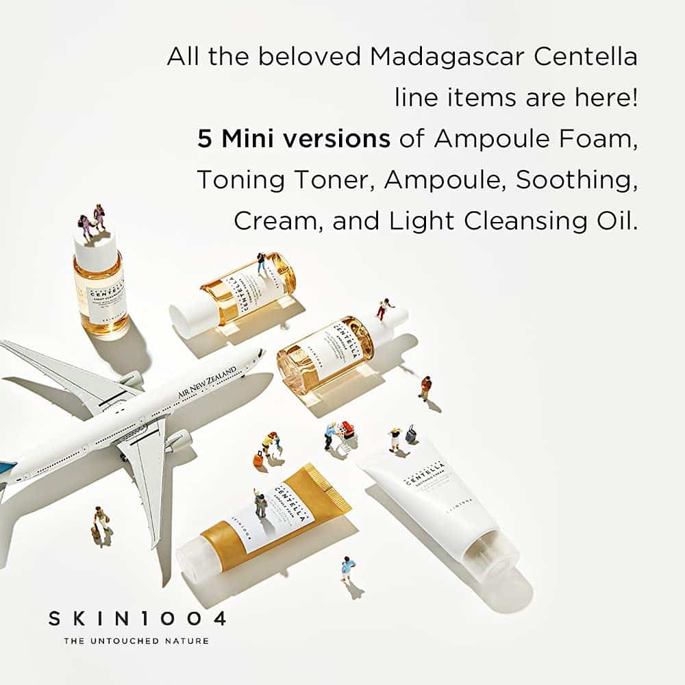 Skin1004 Madagascar Centella Even Tone Travel Kit | Korean Brightening Travel Set